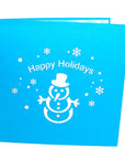 3D Pop-up Card - Snowman (First Class Forever stamp included)
