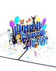 3D Pop-up Card - Dogs (First Class Forever stamp included)