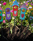 Birdhouse Plant Stake