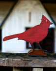 Cardinal Standing Metal Table Topper