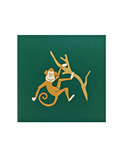 3D Pop-up Card - Monkey (First Class Forever stamp included)