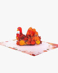3D Pop-up Card - Turkey (First Class Forever stamp included)