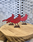 Cardinal Standing Metal Table Topper