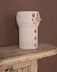Clay Snowman Luminary