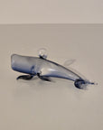 Whale Glass Ornament