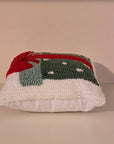 Christmas Dotted Present Throw Pillow