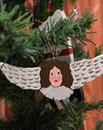 Nancy Thomas Logo Angel Ornament