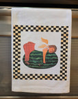 NANCY THOMAS KITCHEN TEA TOWELS - Watermelon Wine