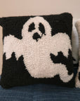 Scary Ghost Throw Pillow