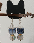 Laura Thomas Earrings - Cat Earrings - Princess Caton Ice