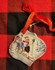 Stoneware Vintage Christmas Ornaments
