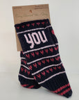 Hand Warmer Fingerless Gloves- Miss You