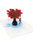 3D Pop-up Card - love (First Class Forever stamp included)