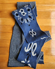 Recycled Cotton Sweater Knit Scarves - Paisley & Infinity