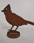 Cardinal Standing Metal Table Topper