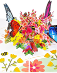 3D Pop-up Card - Spring Butterflies (First Class Forever stamp included)