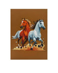 3D Pop-up Card - Horses (First Class Forever stamp included)