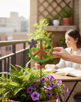Peace Sign Plant Stake