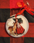 Stoneware Vintage Christmas Ornaments