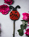 Ladybug Plant Stake