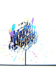 3D Pop-up Card - Happy Birthday Cats (First Class Forever stamp included)