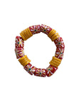 Recycled Glass Krobo Bead Bracelet - Various Colors