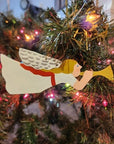 Nancy Thomas Mini Trumpet Angel Ornament