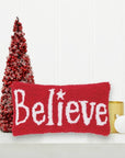 Believe Star Throw Pillow
