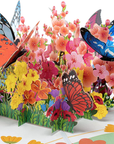 3D Pop-up Card - Spring Butterflies (First Class Forever stamp included)