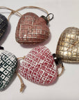 HEART OF GLASS WINDOW ORNAMENTS - 5 Colors to choose from
