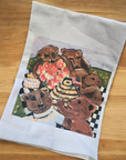 NANCY THOMAS KITCHEN TEA TOWELS - Bear Picnic