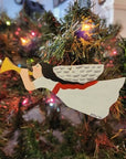 Nancy Thomas Mini Trumpet Angel Ornament