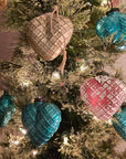 HEART OF GLASS WINDOW ORNAMENTS - 5 Colors to choose from