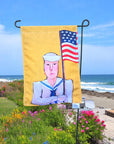 Garden Flags - Sailor & Flag