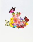 3D Pop-up Card - Spring Butterflies (First Class Forever stamp included)