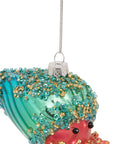 Hermit Crab Glitter Ornament