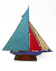 Metal Standing Sailboat