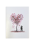 3D Pop-up Card - love (First Class Forever stamp included)