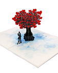 3D Pop-up Card - love (First Class Forever stamp included)