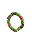 Recycled Glass Krobo Bead Bracelet - Various Colors