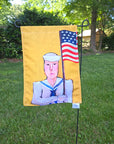 Garden Flags - Sailor & Flag