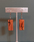 Electrocuted Wood Earings