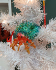 Hermit Crab Glitter Ornament
