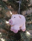 Handmade Pig Ornament