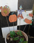 Pumpkin Plant Stake