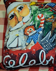 NANCY THOMAS PILLOWS - Santas - Original Celebrate