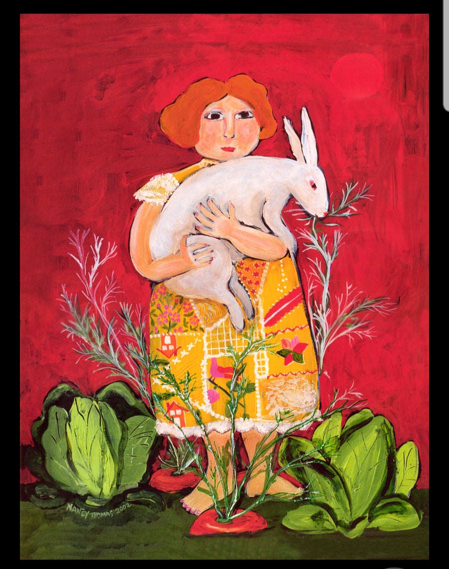 Garden Flags - Fat Rabbit