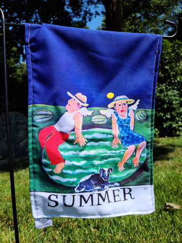 Garden Flags - Angel Series - Summer