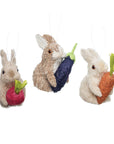 Rabbit Straw Ornament