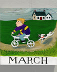 Gallery Grand - March - Children's Series (Bicycle Boy)